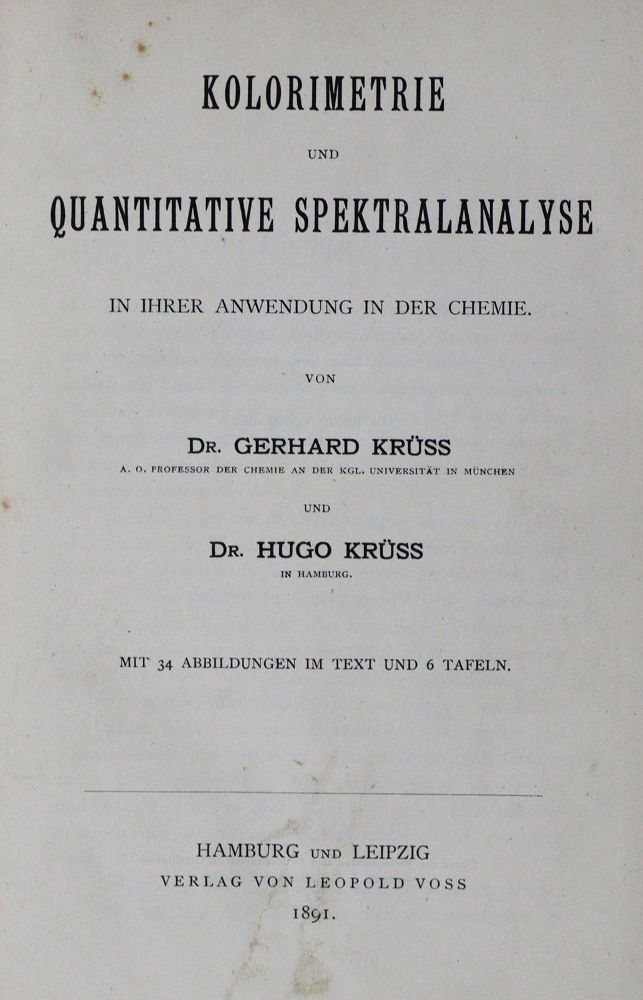 Große Abbildung Nr.1: 127-253 Krüss,G. u. H.: (Aus der Sammlung Professor Dr.Dr.Johannes Büttner Teil 1)