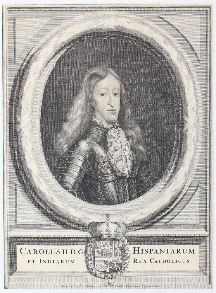 Große Abbildung Nr.1: 127-2530 Karl II. (Spanien).: (Varia, Portrait)