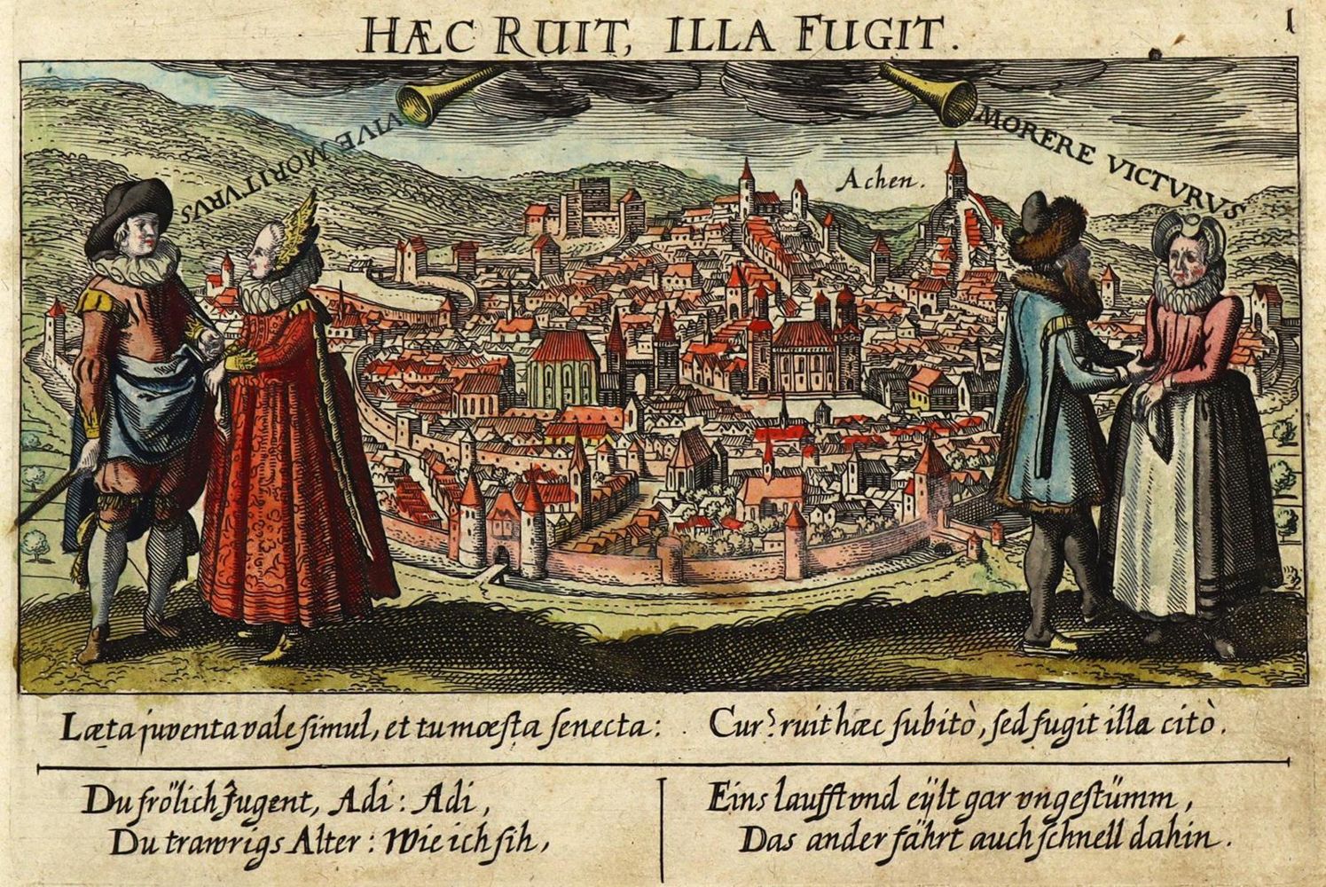 Große Abbildung Nr.1: 127-2577 Aachen.: (Deutschland)