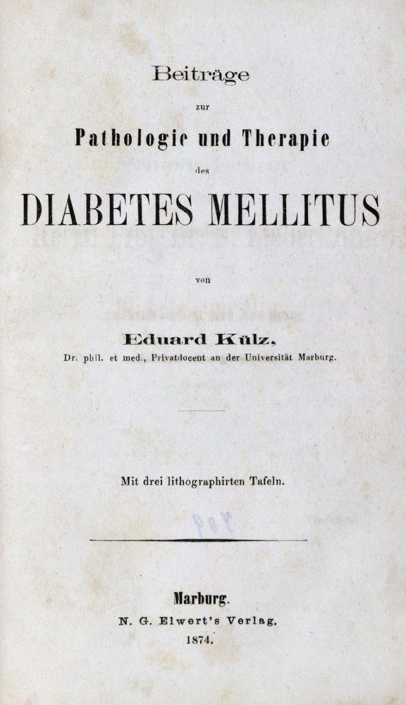 Große Abbildung Nr.1: 127-258 Külz,E.: (Aus der Sammlung Professor Dr.Dr.Johannes Büttner Teil 1)