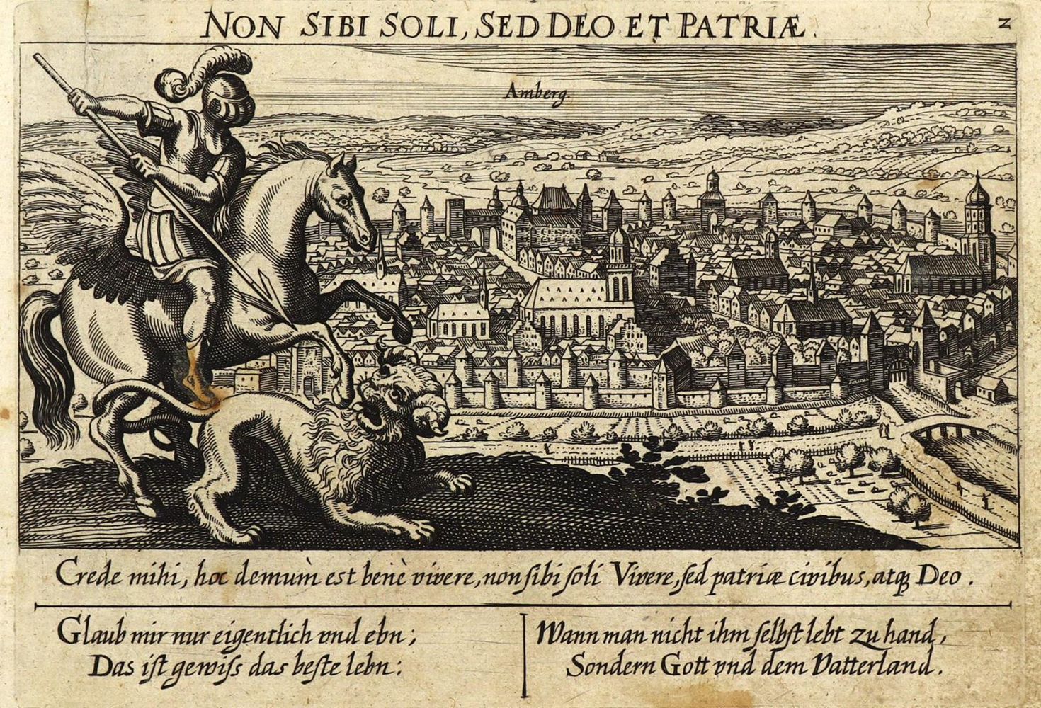 Große Abbildung Nr.1: 127-2580 Amberg.: (Deutschland)