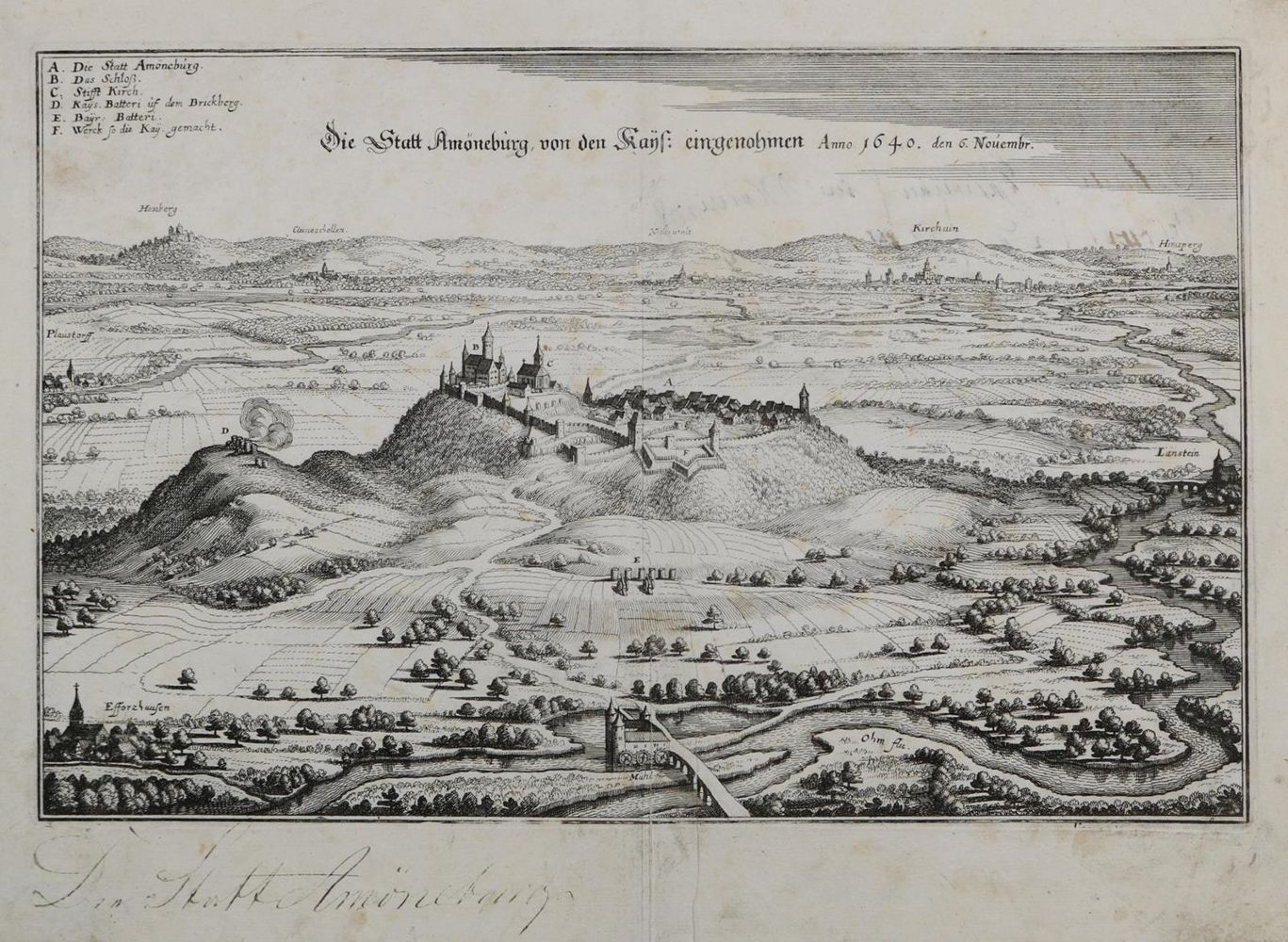Große Abbildung Nr.1: 127-2581 Amönenburg.: (Deutschland)