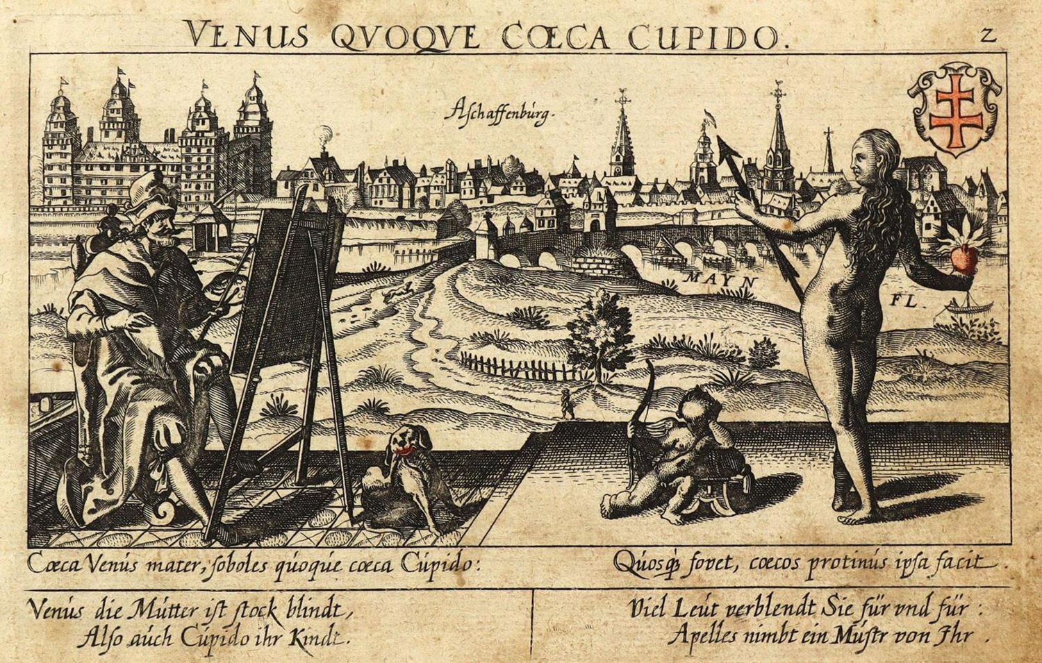 Große Abbildung Nr.1: 127-2584 Aschaffenburg.: (Deutschland)