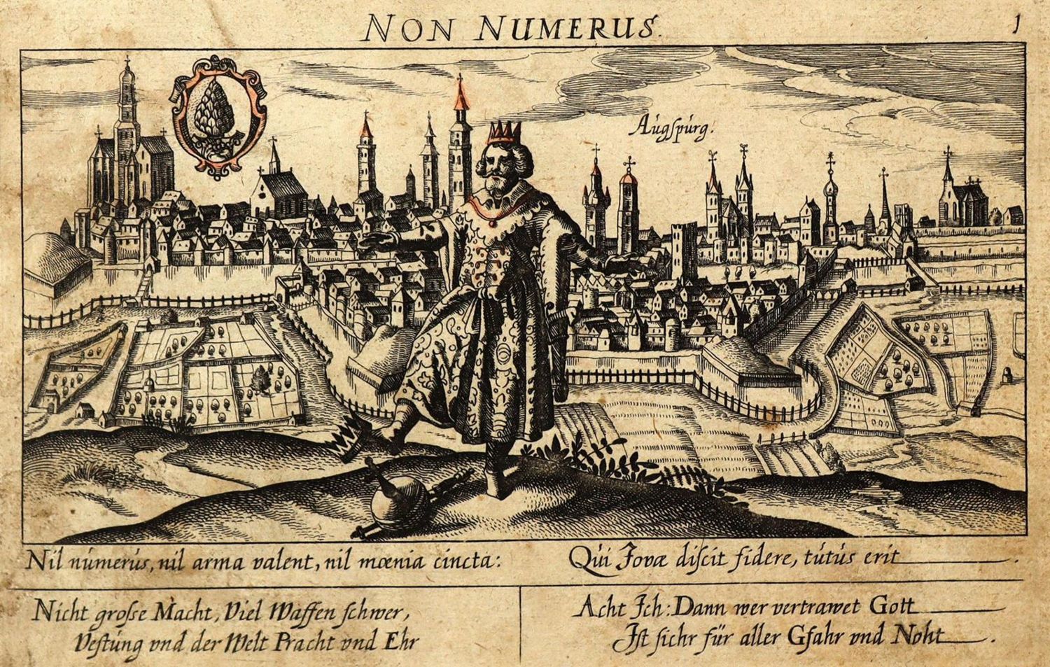 Große Abbildung Nr.1: 127-2586 Augsburg.: (Deutschland)