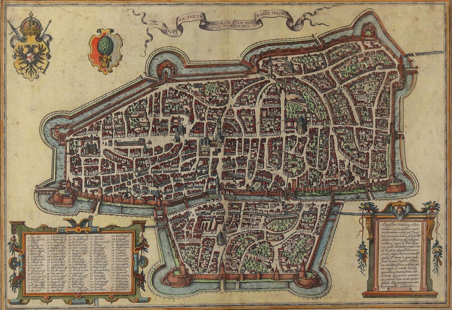 Große Abbildung Nr.1: 127-2587 Augsburg.: (Deutschland)