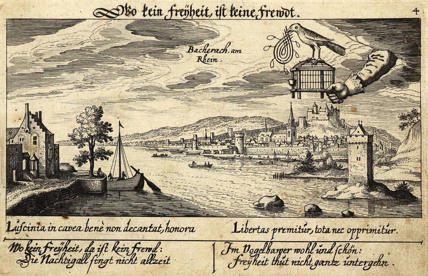 Große Abbildung Nr.1: 127-2589 Bacherach am Rhein.: (Deutschland)
