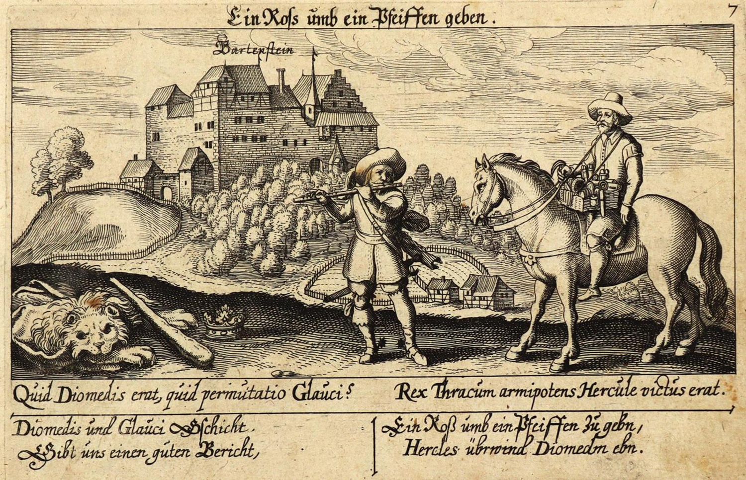 Große Abbildung Nr.1: 127-2599 Bartenstein: (Deutschland)
