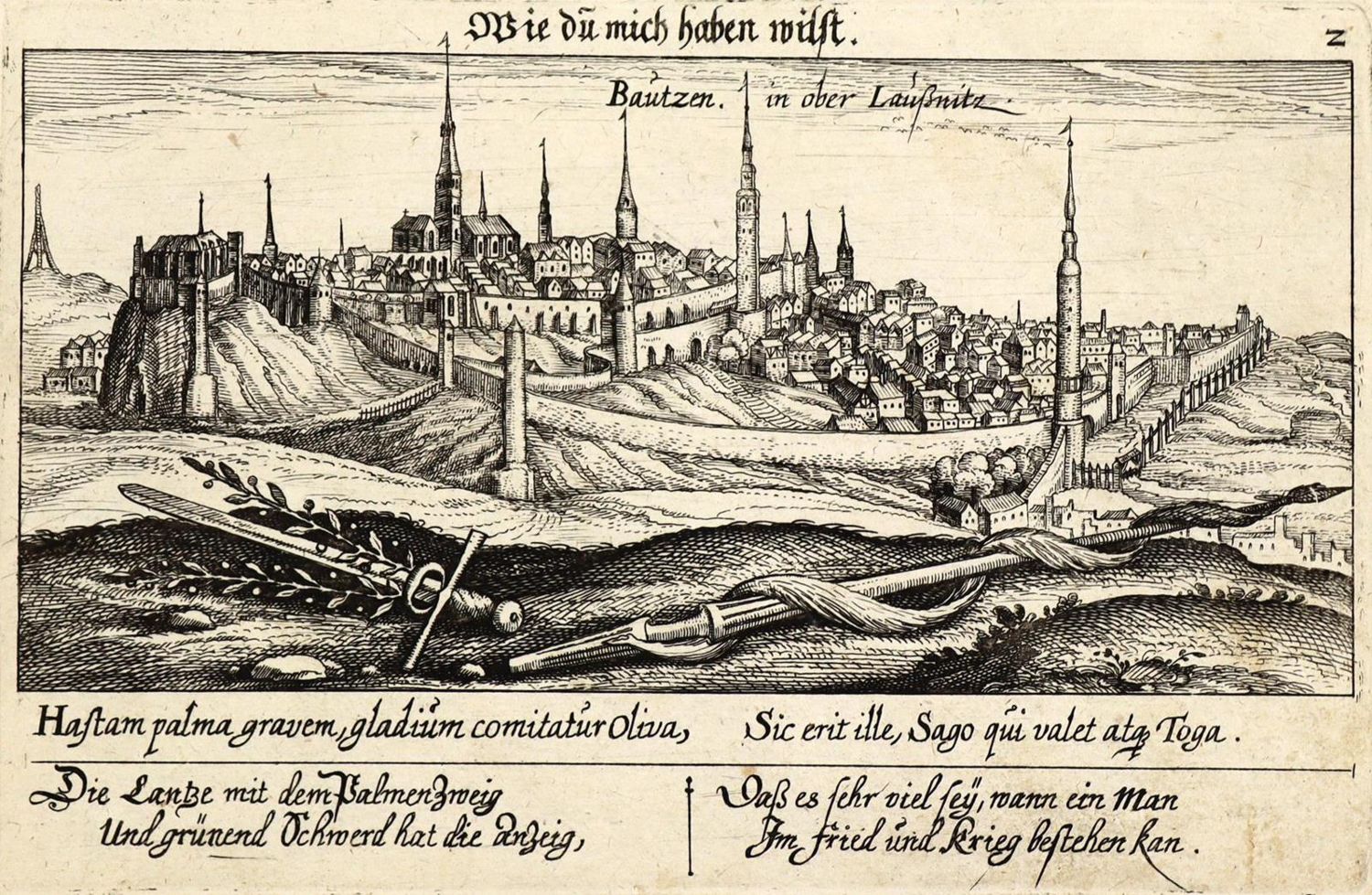 Große Abbildung Nr.1: 127-2601 Bautzen.: (Deutschland)