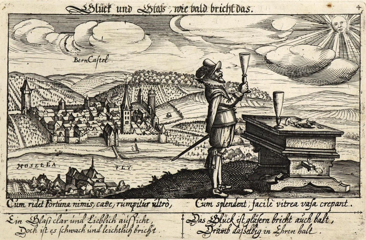 Große Abbildung Nr.1: 127-2609 Bernkastel-Kues.: (Deutschland)
