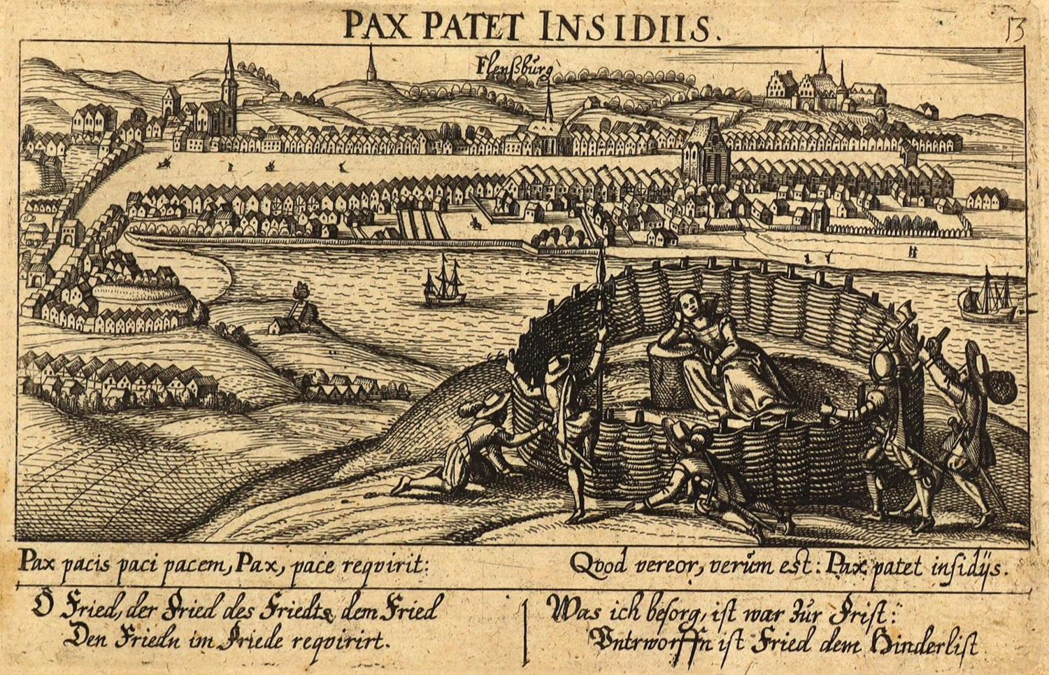 Große Abbildung Nr.1: 127-2655 Flensburg: (Deutschland)