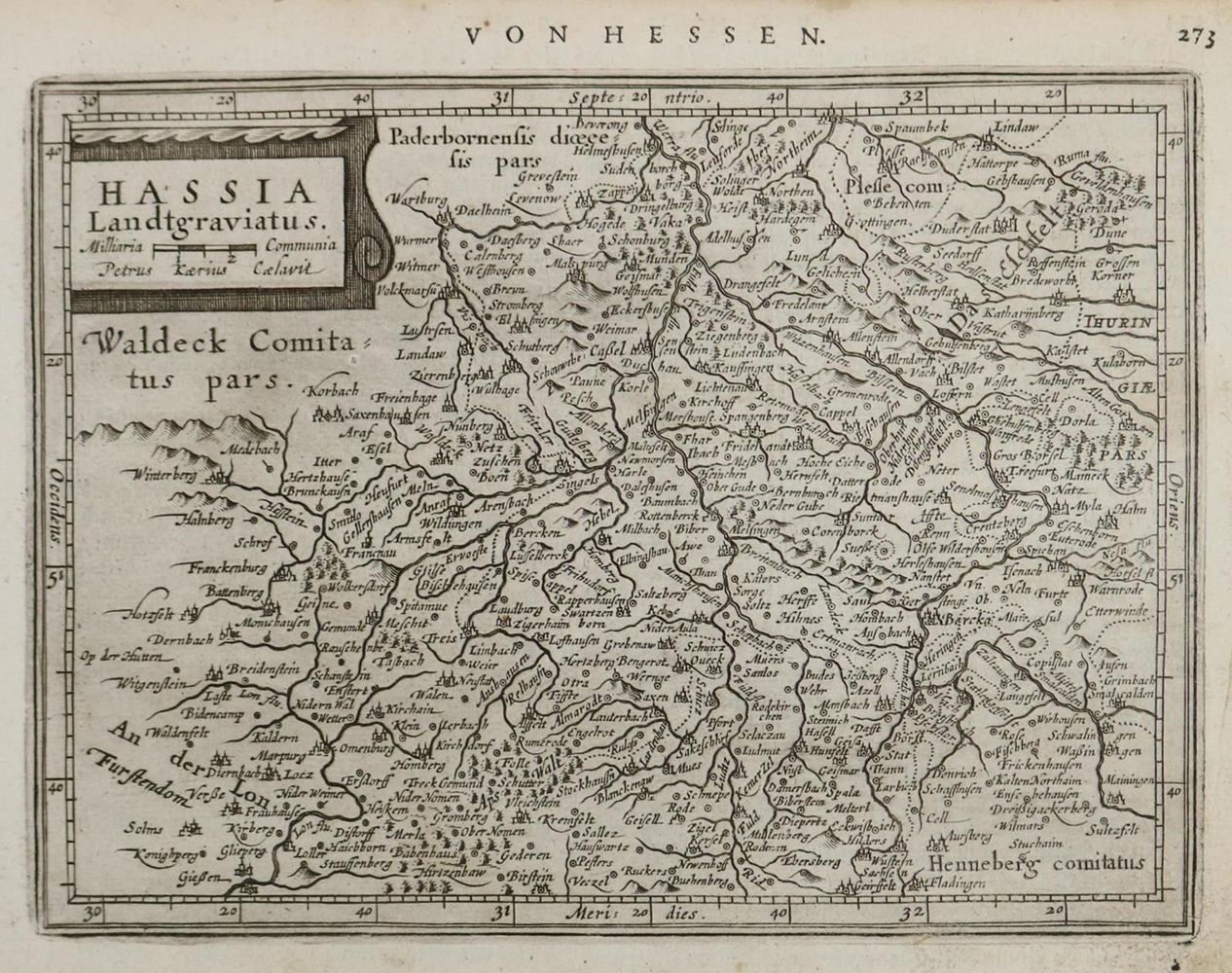 Große Abbildung Nr.1: 127-2694 Hassia landtgraviatus. - Franckenland. - Palatinus: (Deutschland)