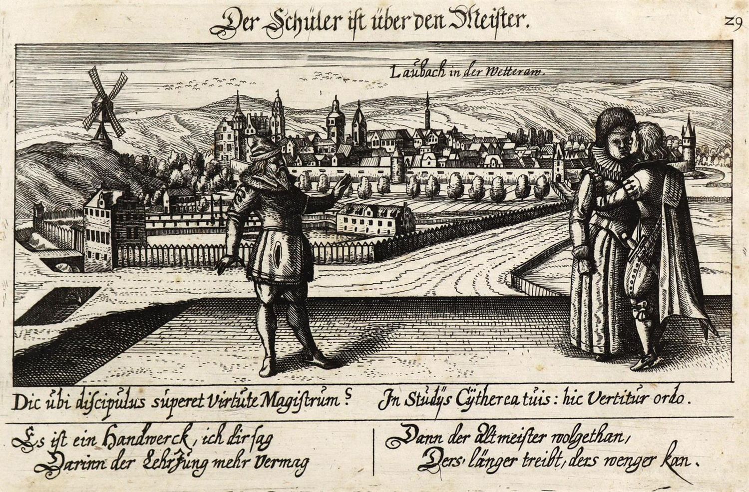 Große Abbildung Nr.1: 127-2746 Laubach.: (Deutschland)