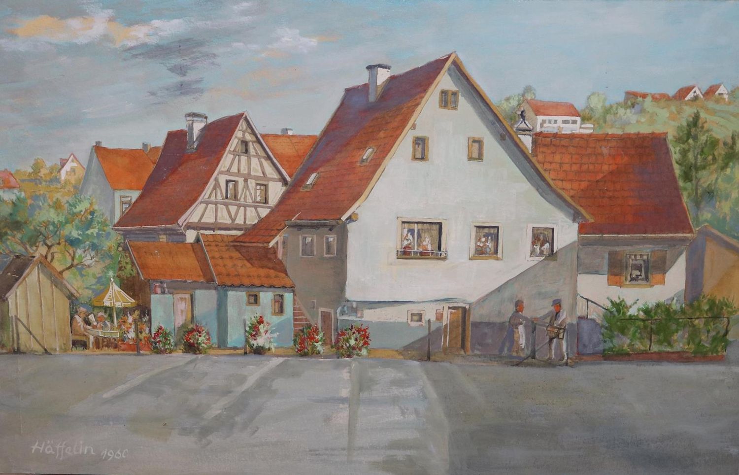 Große Abbildung Nr.1: 127-2799 Dorfansichten.: (Deutschland, Pforzheim)