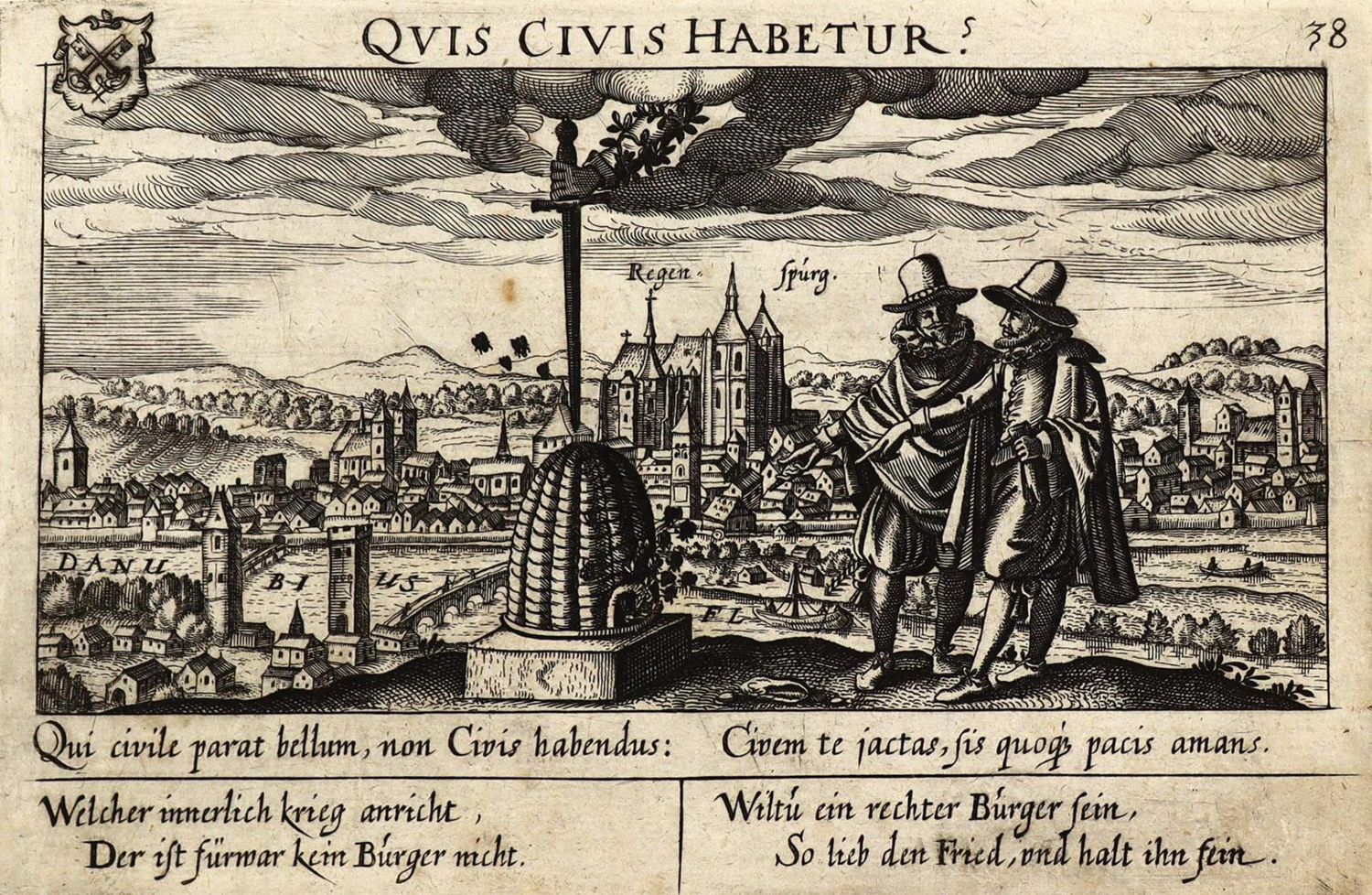 Große Abbildung Nr.1: 127-2814 Regensburg.: (Deutschland)