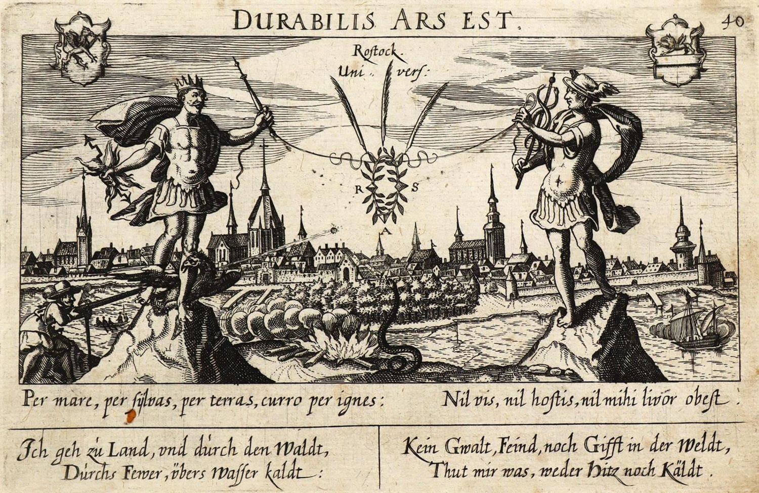 Große Abbildung Nr.1: 127-2825 Rostock.: (Deutschland)
