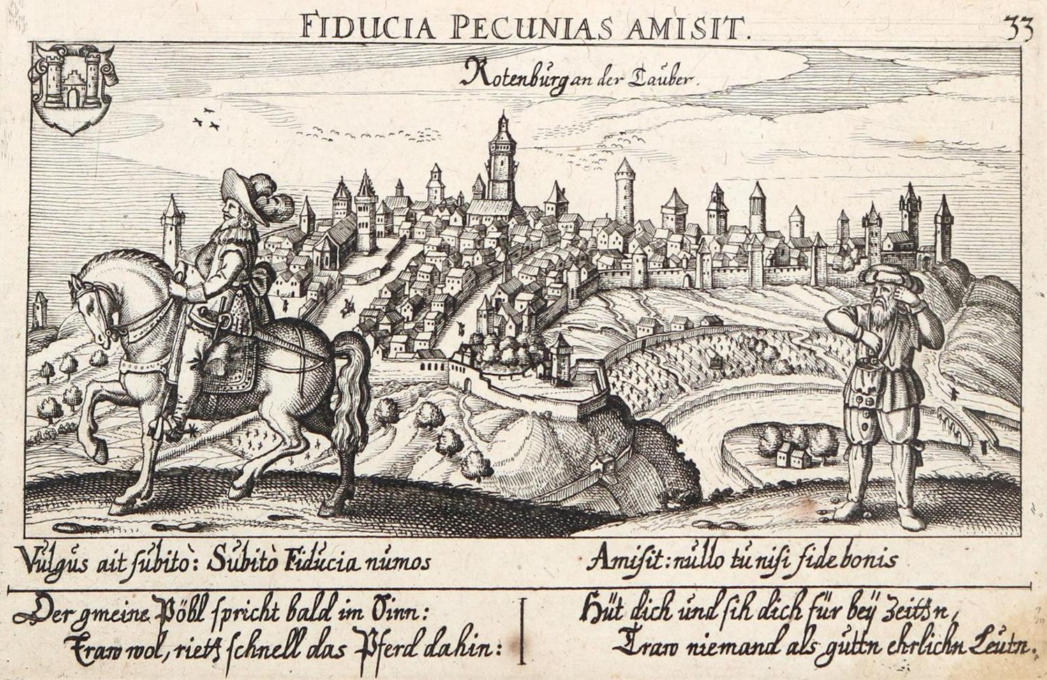 Große Abbildung Nr.1: 127-2826 Rothenburg ob der Tauber.: (Deutschland)