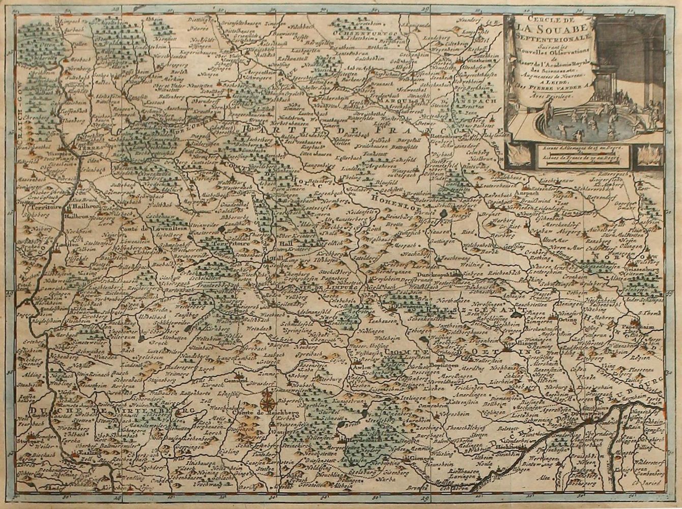 Große Abbildung Nr.1: 127-2838 Schwaben.: (Deutschland)