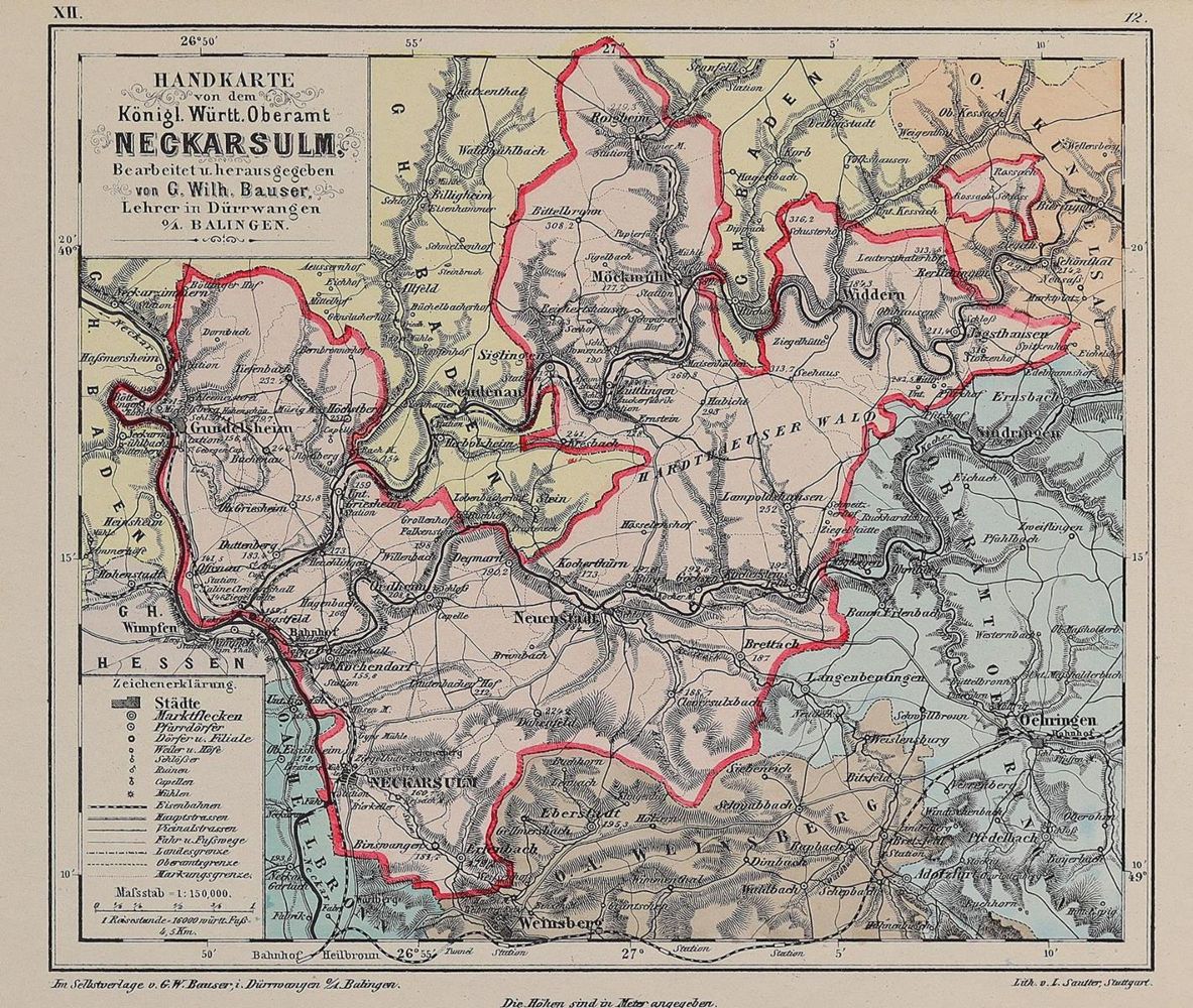 Große Abbildung Nr.1: 127-2839 Schwaben.: (Deutschland)