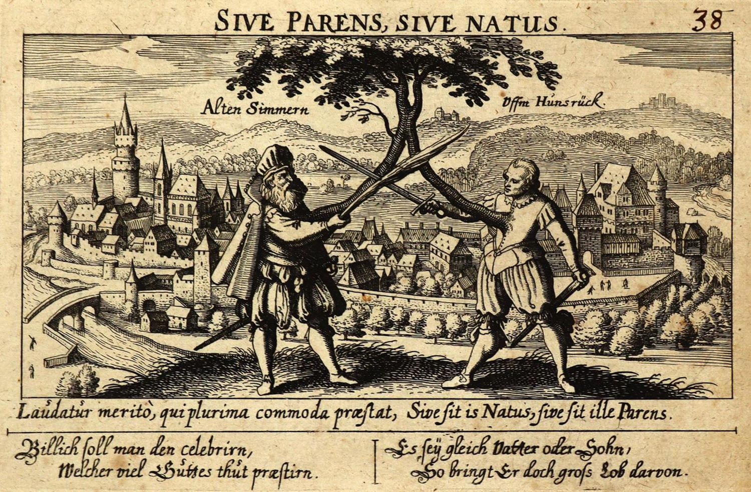 Große Abbildung Nr.1: 127-2845 Simmern.: (Deutschland)