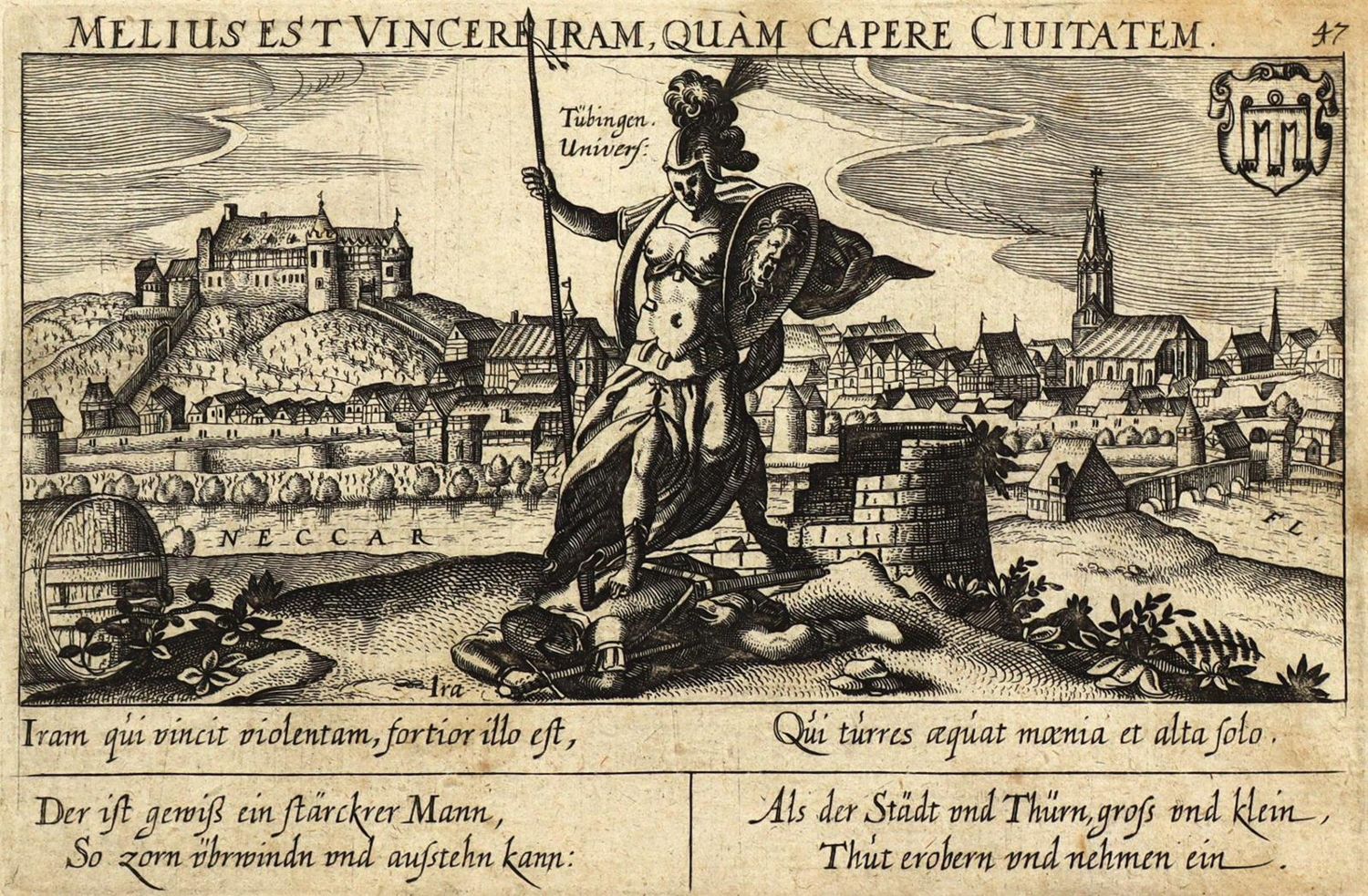 Große Abbildung Nr.1: 127-2865 Tübingen.: (Deutschland)