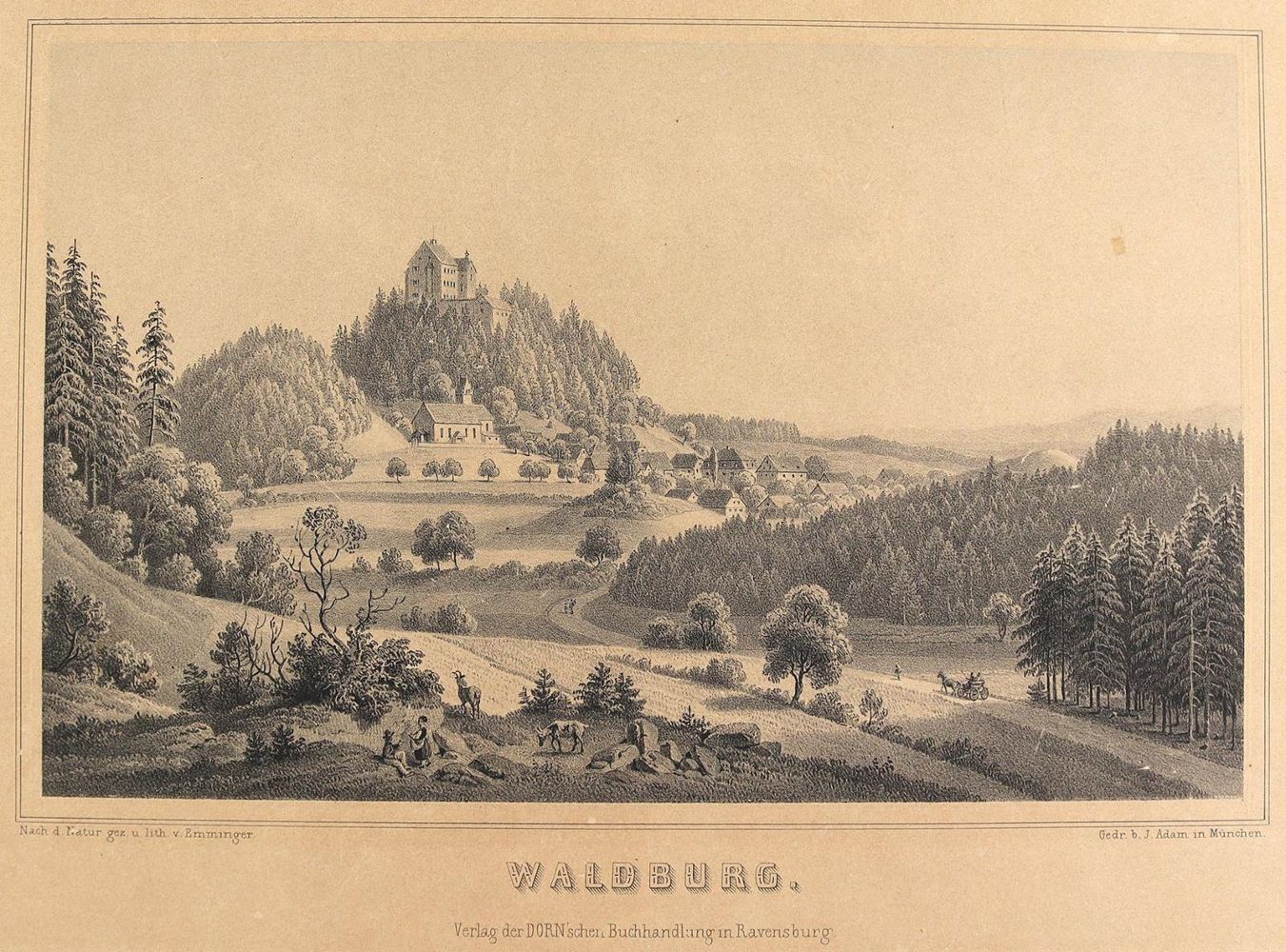 Große Abbildung Nr.1: 127-2870 Waldenburg.: (Deutschland)