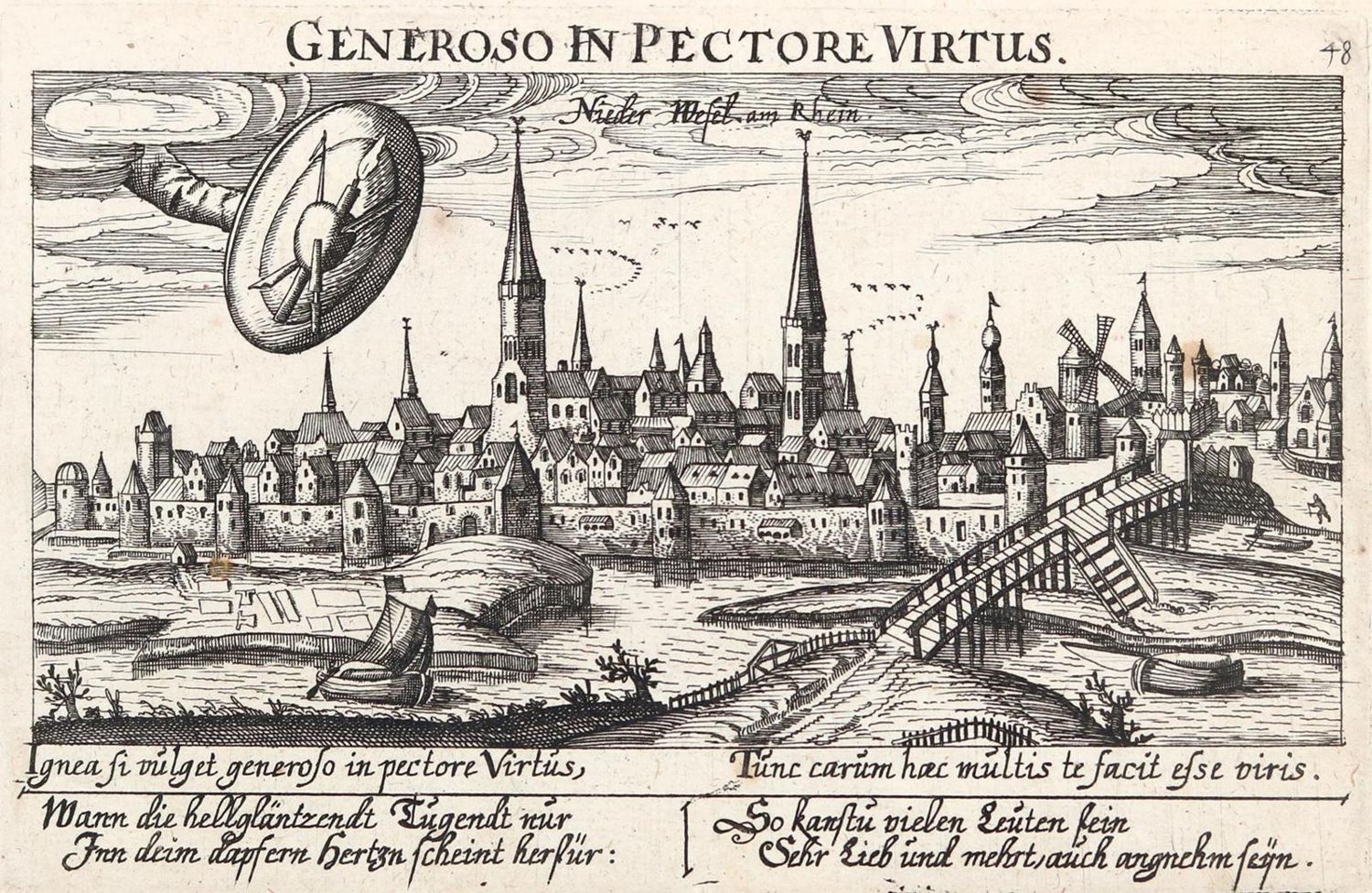 Große Abbildung Nr.1: 127-2876 Wesel.: (Deutschland)