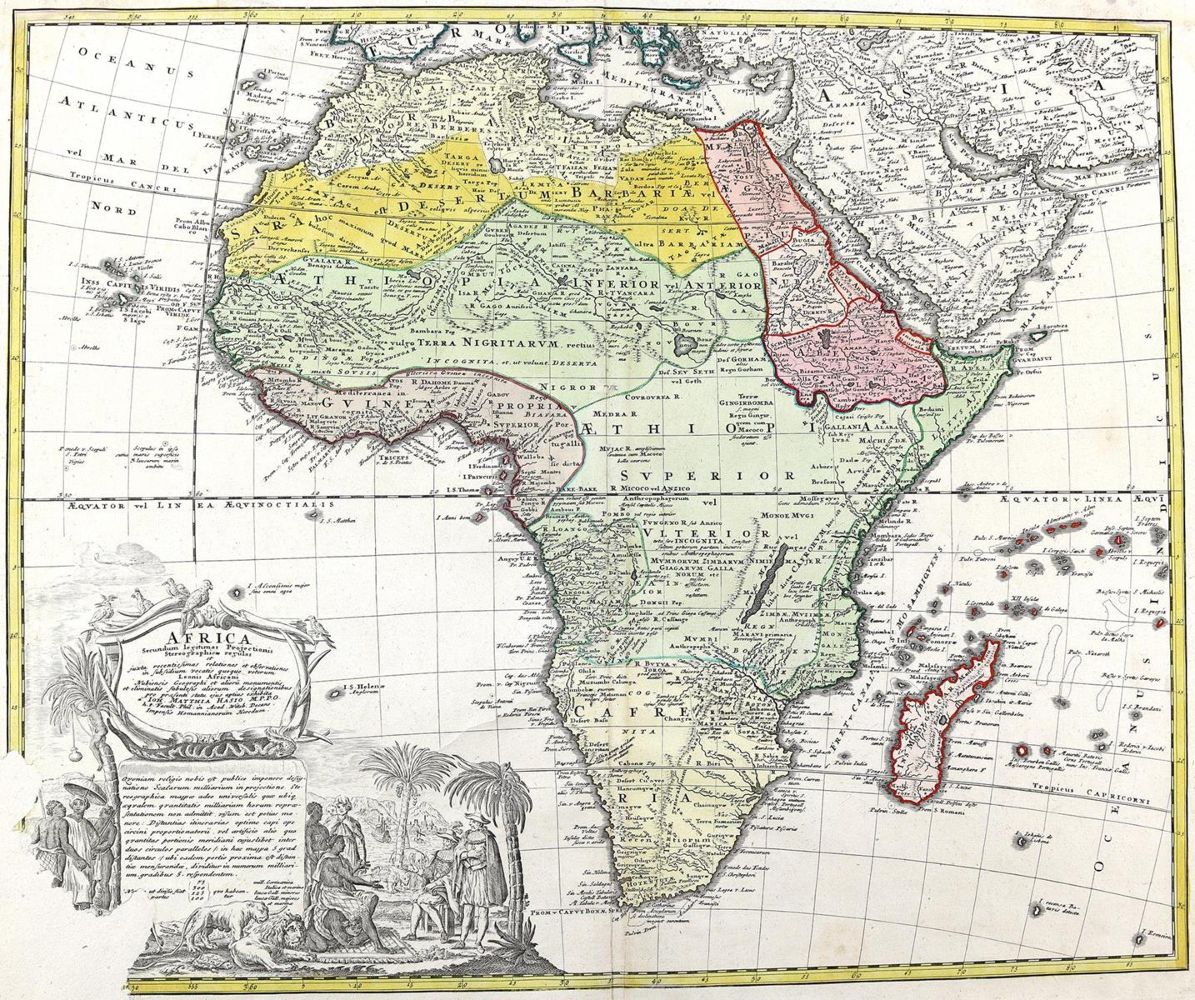 Große Abbildung Nr.1: 127-2903 Afrika.: (Ausland, Afrika)