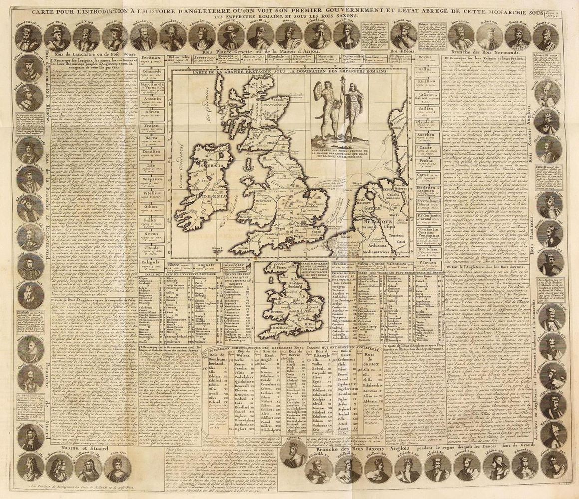 Große Abbildung Nr.4: 127-2962 Stammbäume.: (Ausland, Europa)