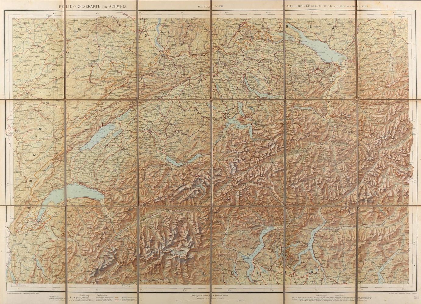 Große Abbildung Nr.1: 127-2963 Faltkarten.: (Ausland)