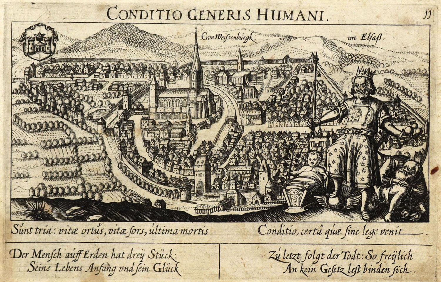 Große Abbildung Nr.1: 127-2971 Weissenburg.: (Ausland, Frankreich, Elsass)