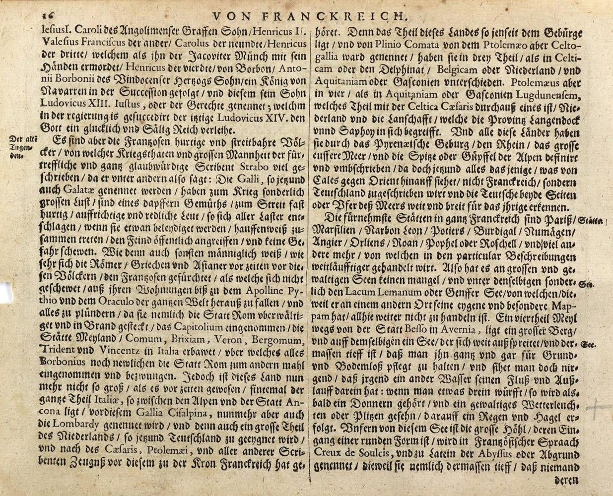 Große Abbildung Nr.2: 127-2981 Nova galiae Tabula. - Picardia. -Bologna Guines com.: (Ausland, Frankreich)