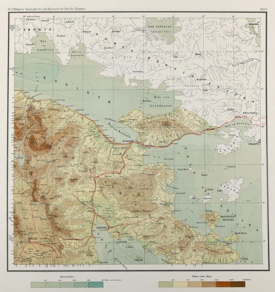 Große Abbildung Nr.3: 127-2996 Peloponnes.: (Ausland, Griechenland)