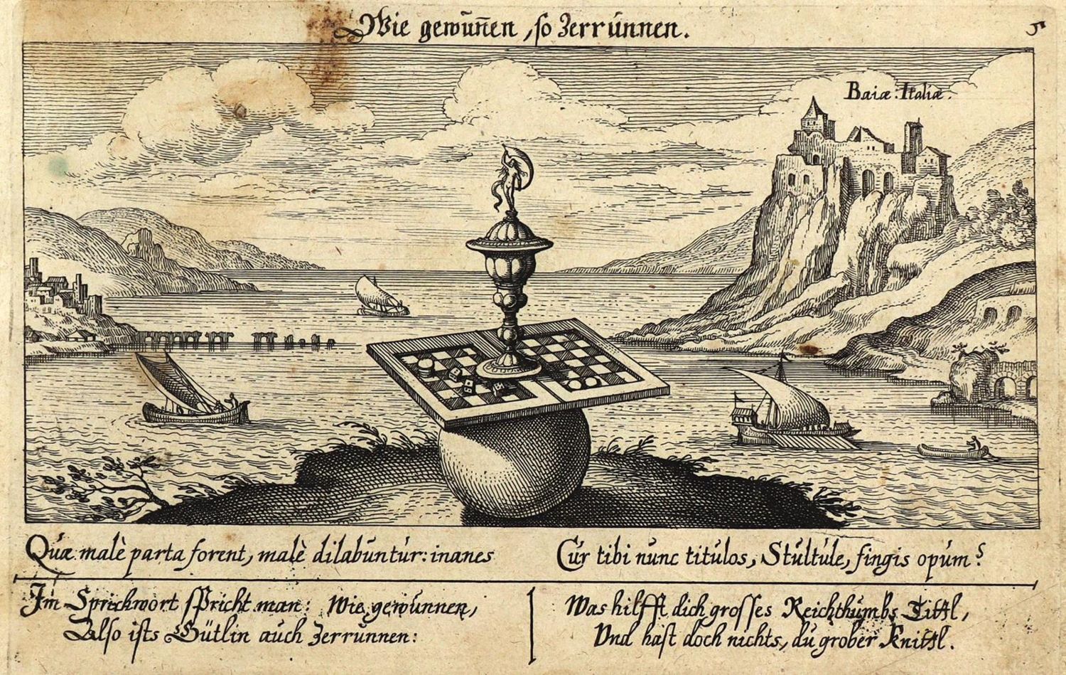 Große Abbildung Nr.1: 127-3012 Bacoli, Golf von Neapel.: (Ausland, Italien)