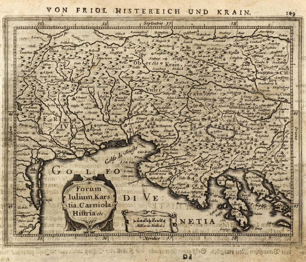Große Abbildung Nr.1: 127-3017 Forum Iulium Karstia, Carniola (...).: (Ausland, Italien)