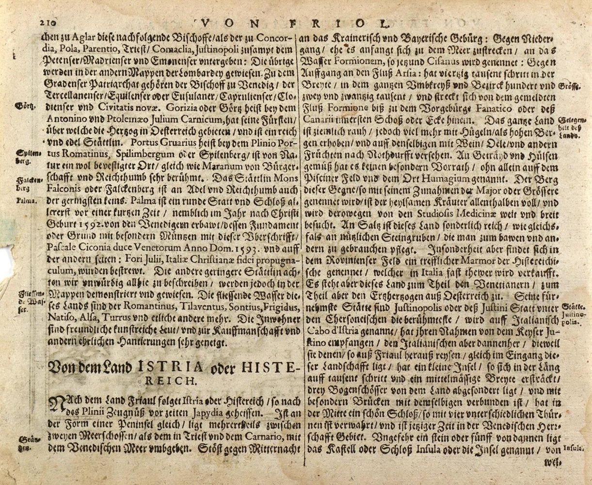 Große Abbildung Nr.2: 127-3017 Forum Iulium Karstia, Carniola (...).: (Ausland, Italien)