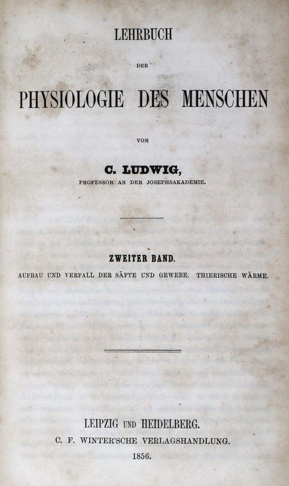 Große Abbildung Nr.2: 127-302 Ludwig,C.: (Aus der Sammlung Professor Dr.Dr.Johannes Büttner Teil 1)