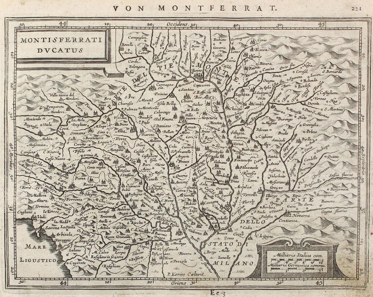 Große Abbildung Nr.1: 127-3028 Montisferrati Ducatus.: (Ausland, Italien)