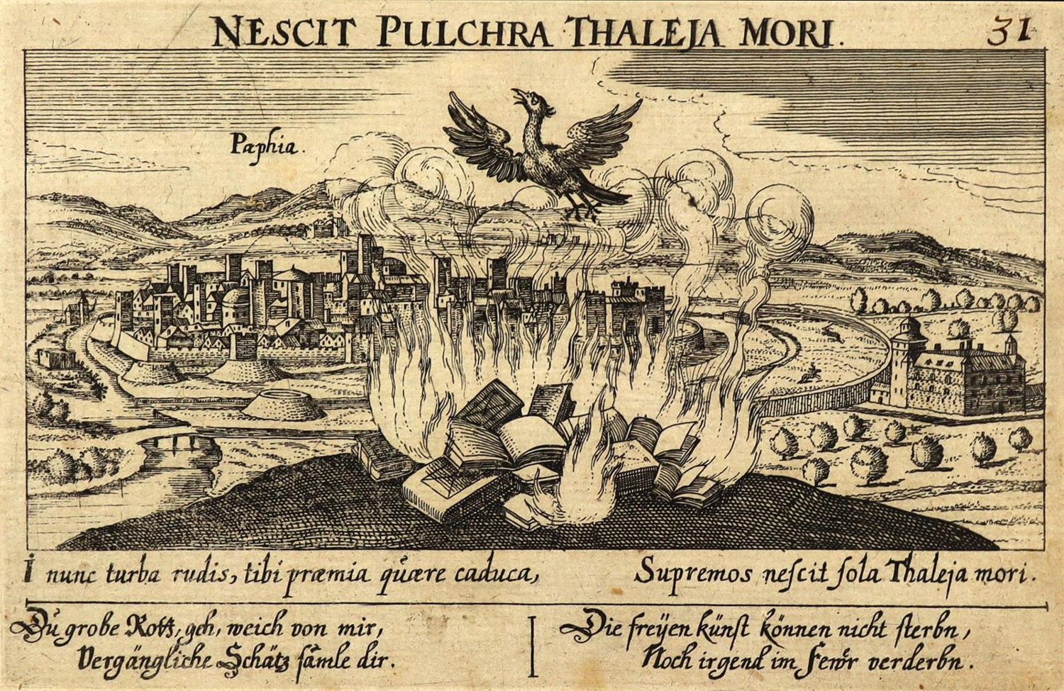 Große Abbildung Nr.1: 127-3033 Pavia.: (Ausland, Italien, Phoenix)