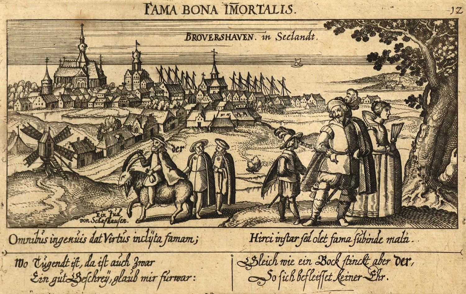 Große Abbildung Nr.1: 127-3076 Brouwershaven.: (Ausland, Niederlande)