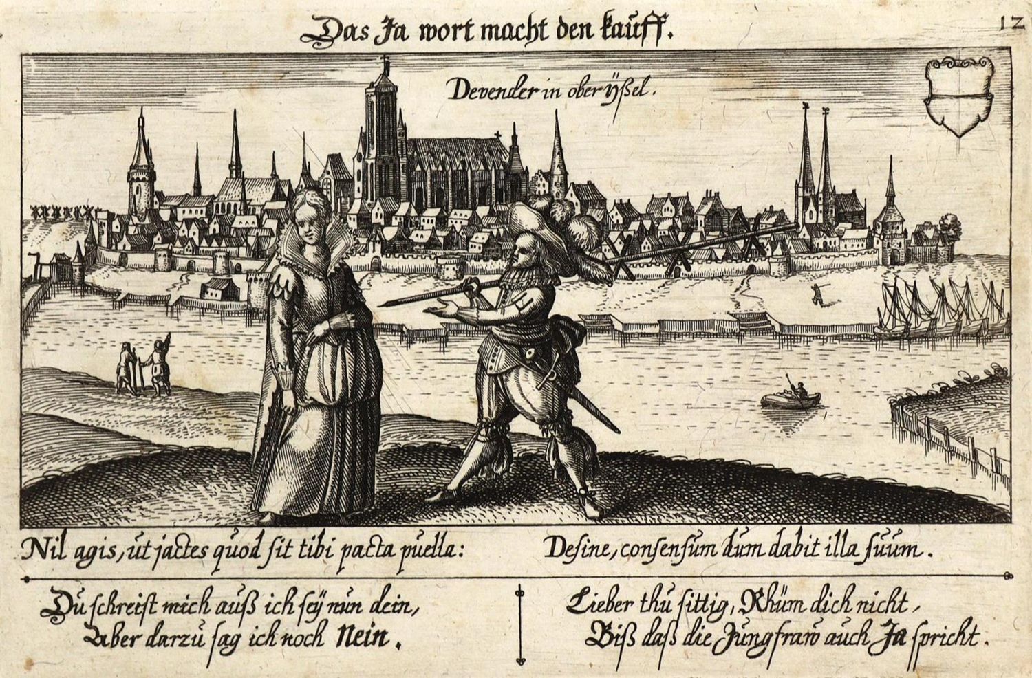 Große Abbildung Nr.1: 127-3078 Deventer.: (Ausland, Niederlande)