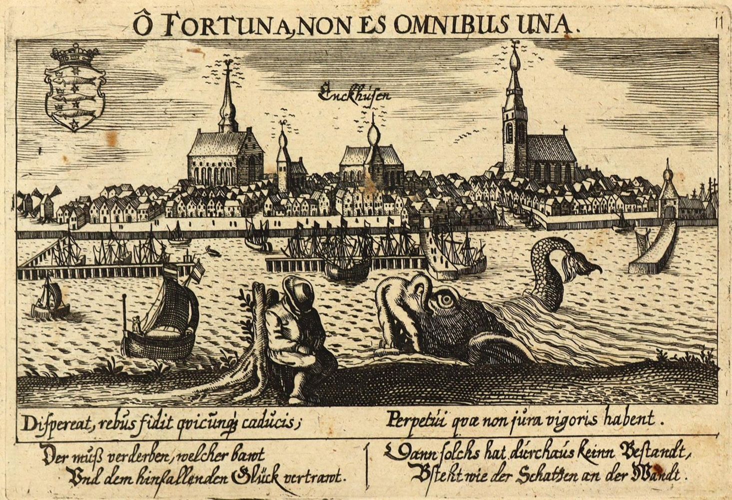 Große Abbildung Nr.1: 127-3080 Enkhuisen.: (Ausland, Niederlande)
