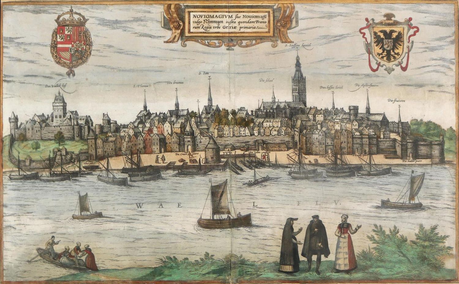 Große Abbildung Nr.1: 127-3085 Nijmegen.: (Ausland, Niederlande)