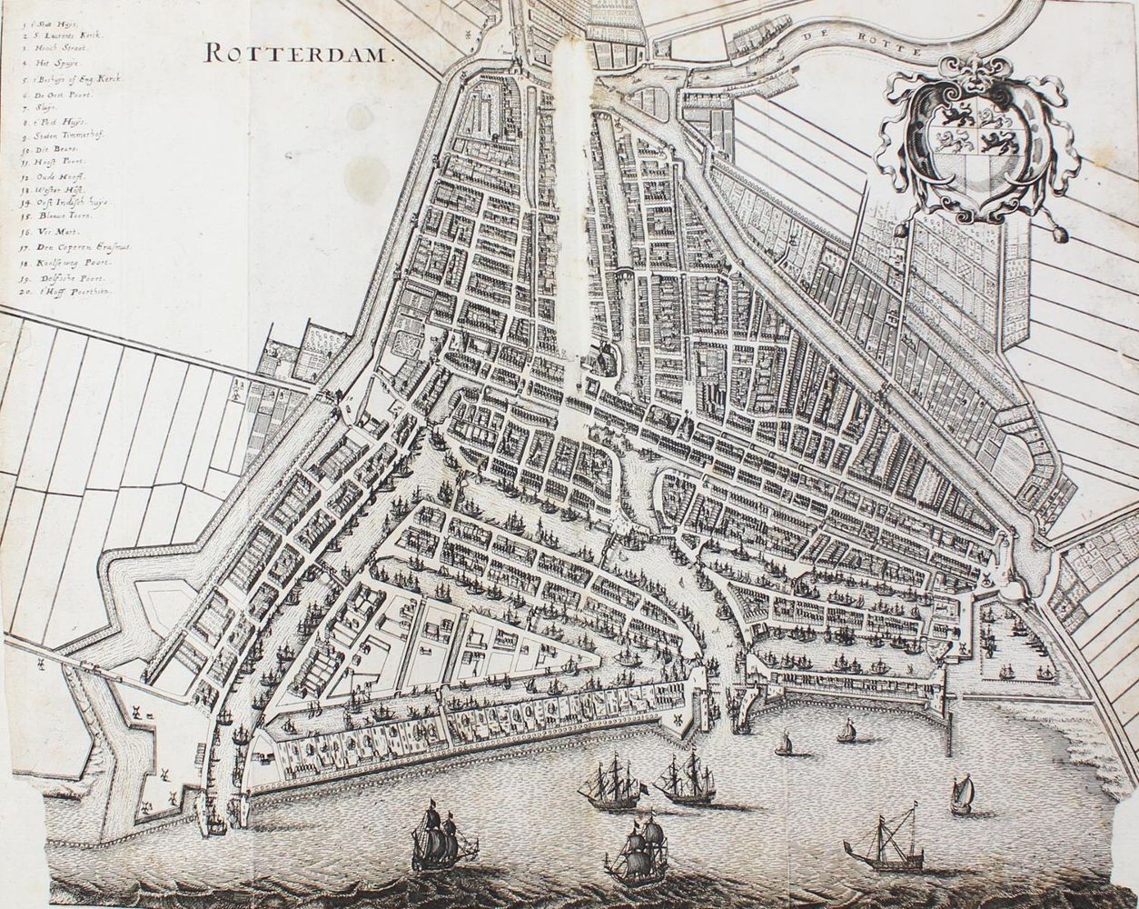 Große Abbildung Nr.1: 127-3086 Rotterdam.: (Ausland, Niederlande)