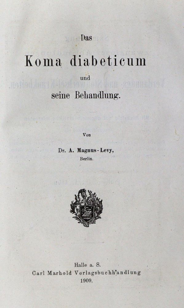 Große Abbildung Nr.1: 127-310 Magnus-Levy,A.: (Aus der Sammlung Professor Dr.Dr.Johannes Büttner Teil 1)