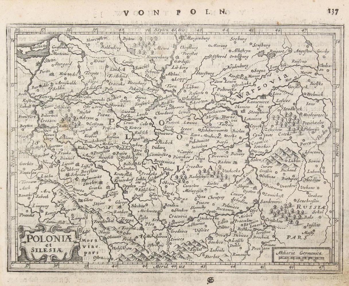Große Abbildung Nr.1: 127-3109 Poloniae et Silesiae.: (Ausland, Polen)
