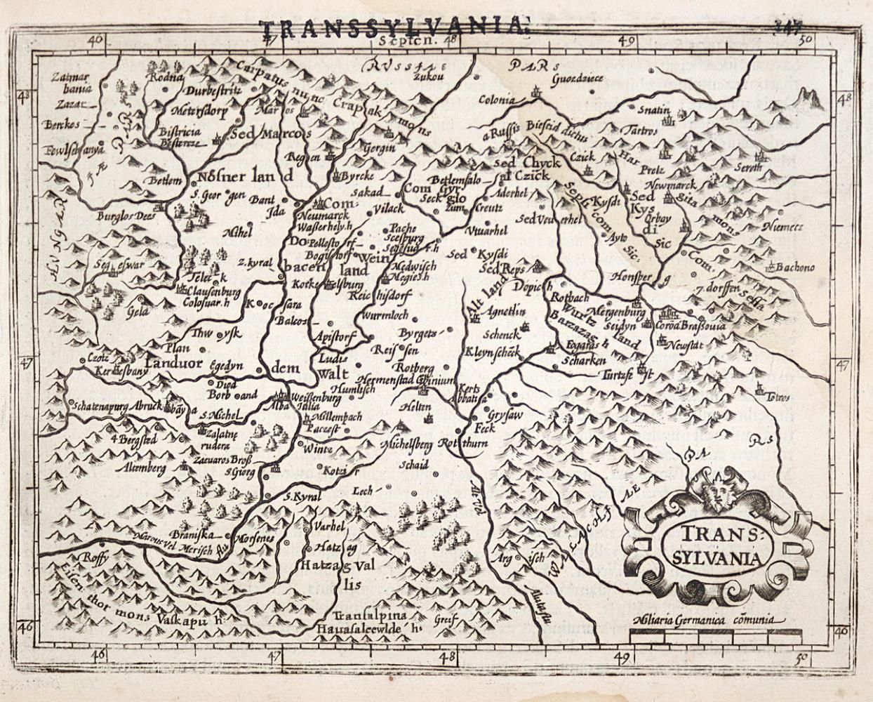 Große Abbildung Nr.1: 127-3115 Transilvanien.: (Ausland, Rumänien)