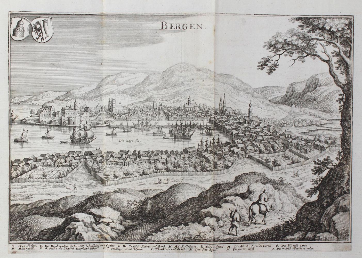 Große Abbildung Nr.1: 127-3123 Bergen.: (Ausland, Schweden)