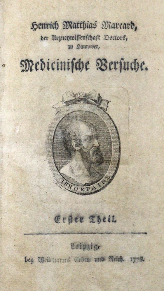 Große Abbildung Nr.1: 127-313 Marcard,H.M.: (Aus der Sammlung Professor Dr.Dr.Johannes Büttner Teil 1)