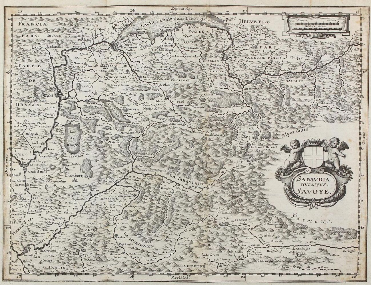 Große Abbildung Nr.1: 127-3139 Sabaudia Ducatus Savoye...: (Ausland, Schweiz)