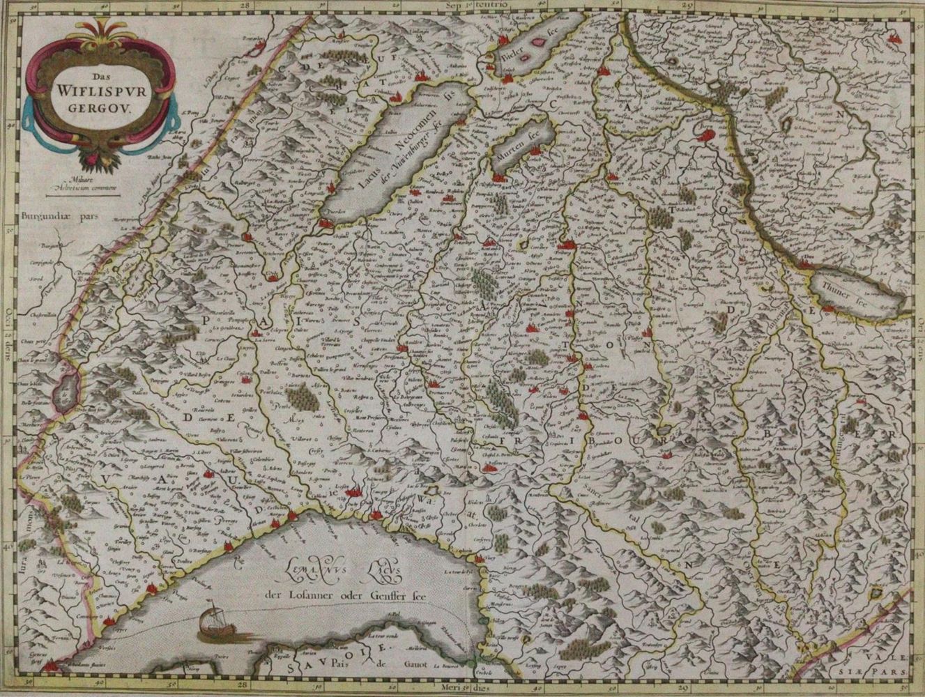 Große Abbildung Nr.1: 127-3144 West-Schweiz.: (Ausland, Schweiz)